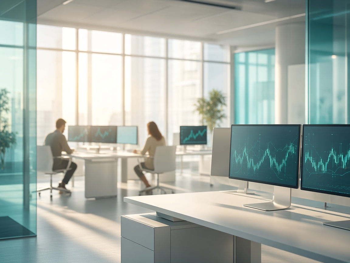 Equipas de produto e apoio da Vadeleşim a colaborar num espaço de trabalho moderno e luminoso